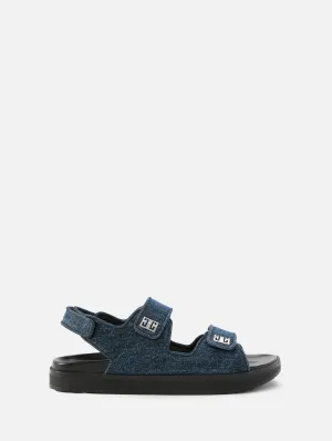 4G Strap Flat Sandal