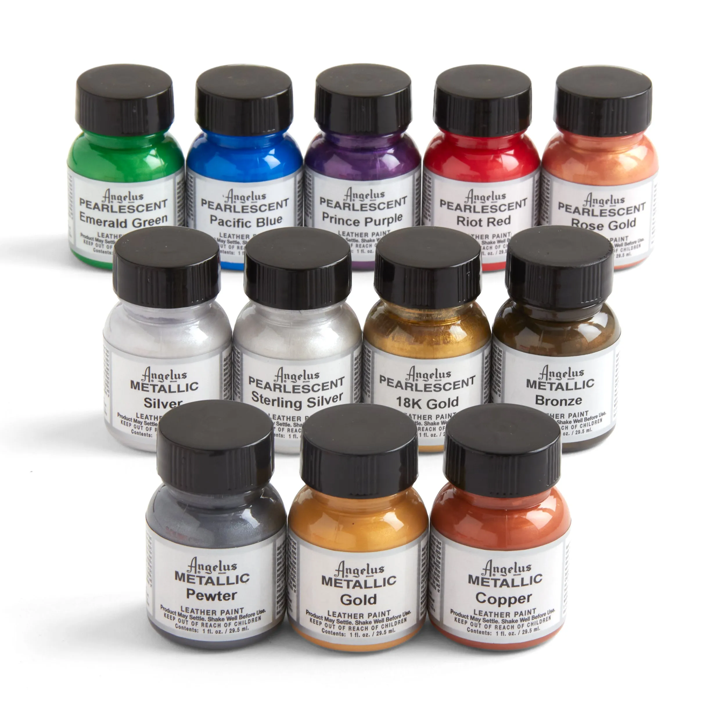 Angelus Metallic & Pearlescent Leather Paint 1 fl. oz.