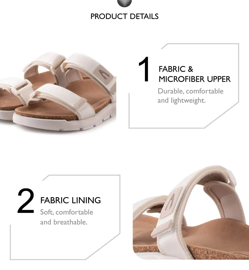 camel active Women Trinity Slip-On Sandals -792301-CV01SV-52-BEIGE