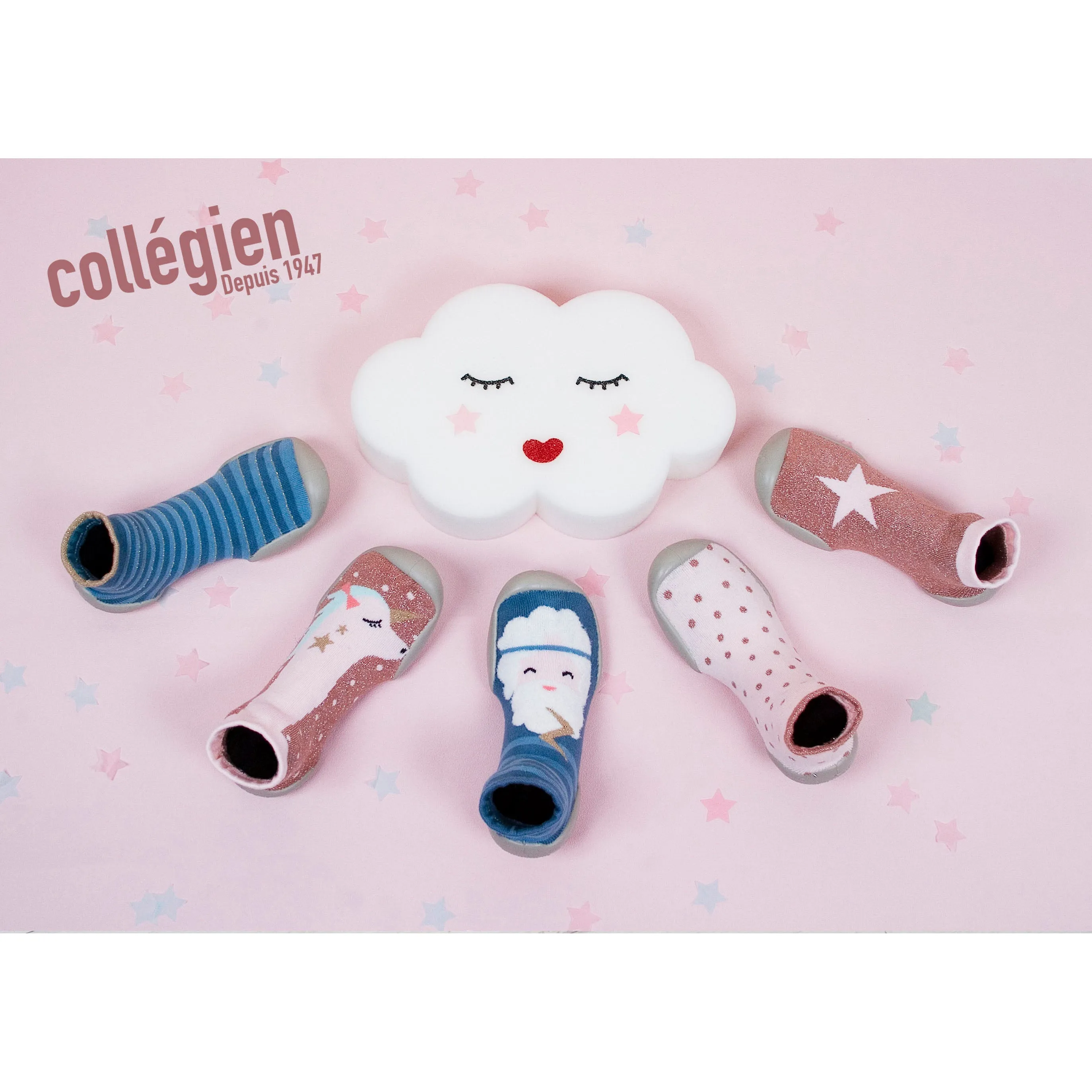 collégien Tiny Licorne Slippers