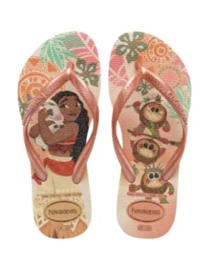 Havaianas Keiki "Moana" Slim Princess Sandal