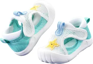 Infant Sandals for Boys Girls Baby Summer Breathable Non Slip Soft Sneakers Toddler Cute Flat Bottom Hollow Shoes