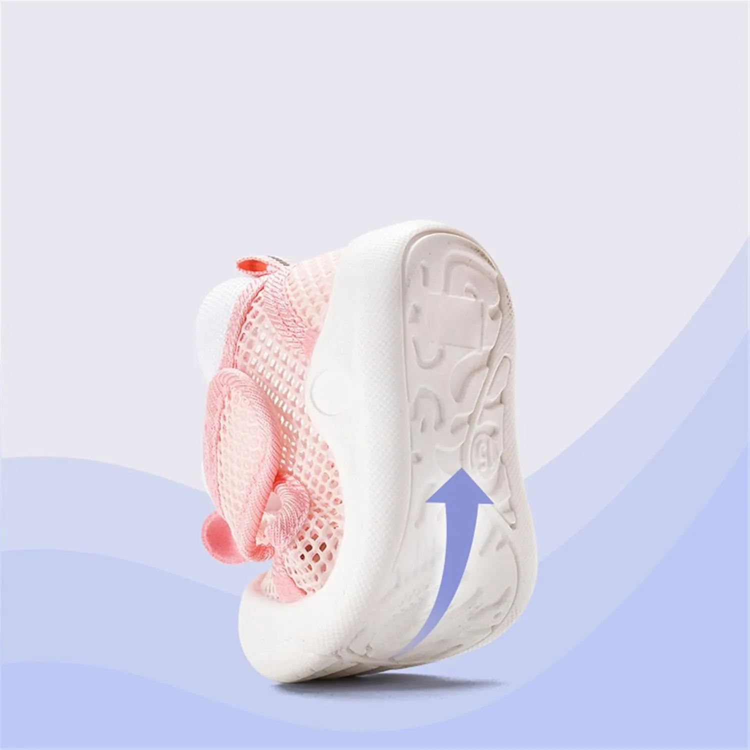 Infant Sandals for Boys Girls Baby Summer Breathable Non Slip Soft Sneakers Toddler Cute Flat Bottom Hollow Shoes