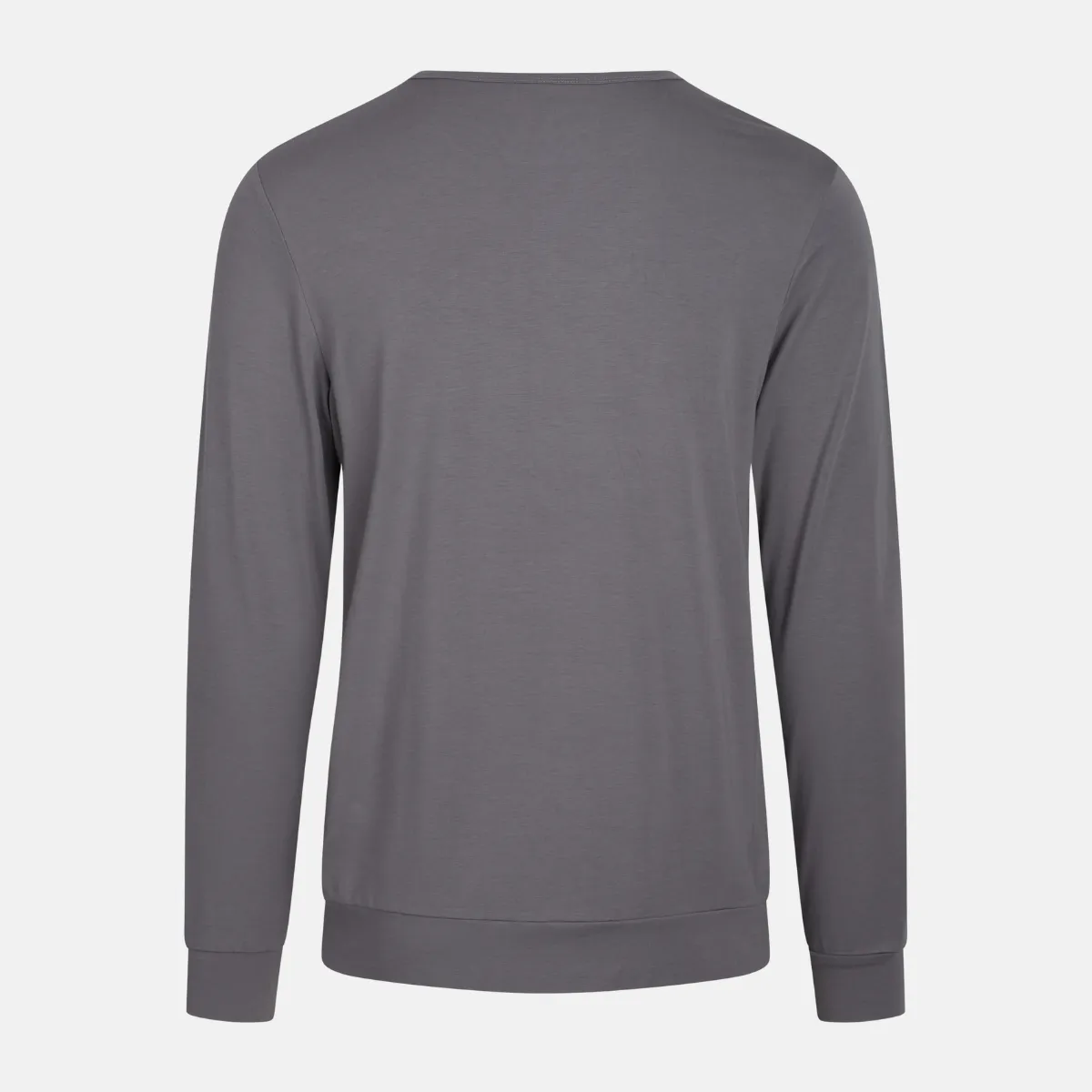 Langærmet bambus sweatshirt - grå