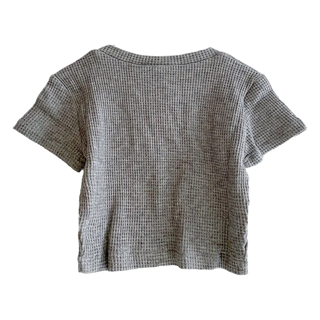 LUCKY STAR BABY TEE MISTY GREY