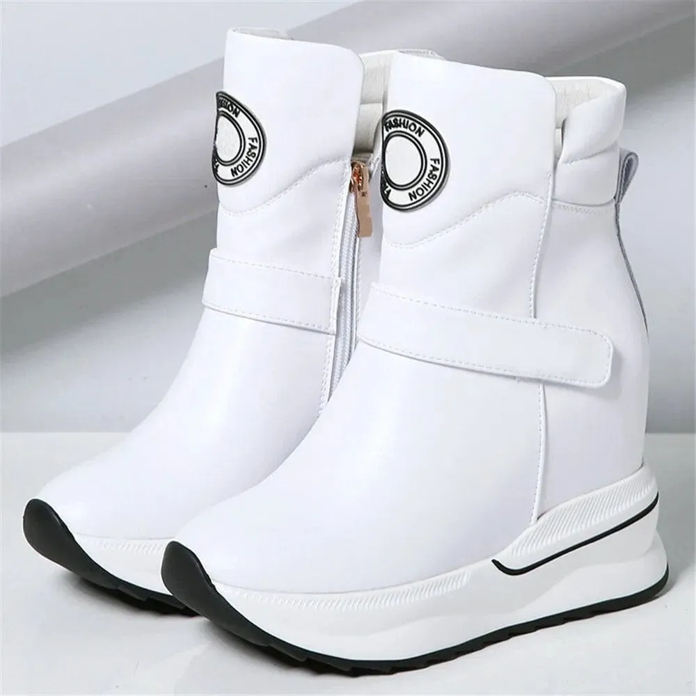 Nadia Leather Ankle Boots