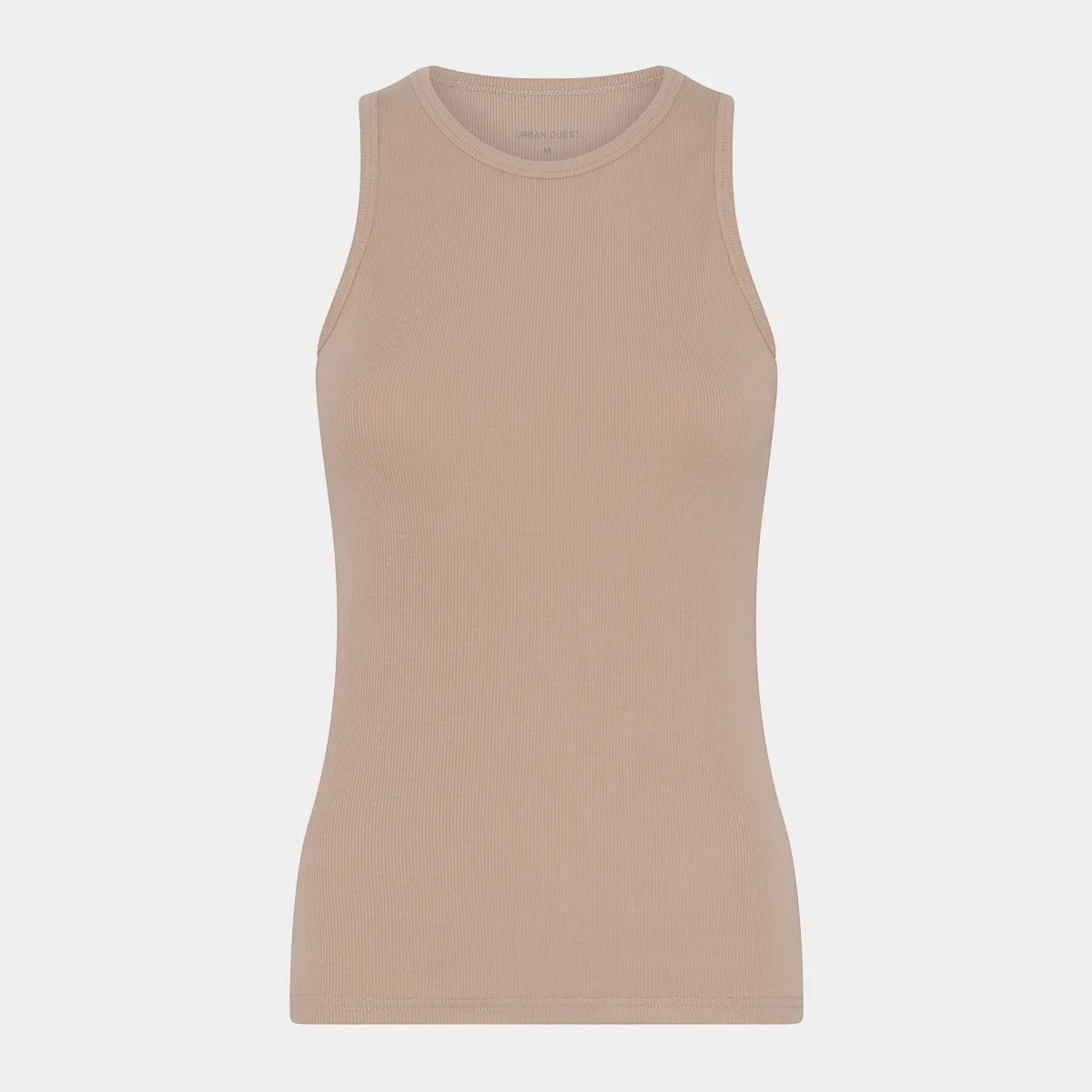 Nude bambus rib tank top