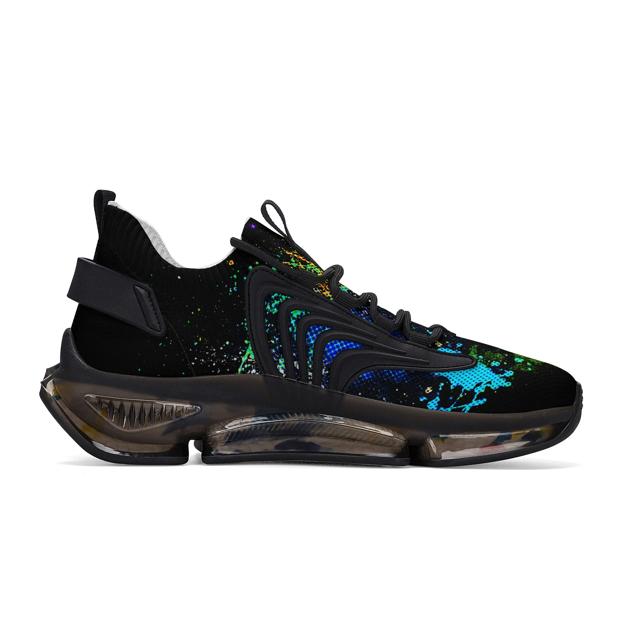 Painters Splatter React Sneakers - Black