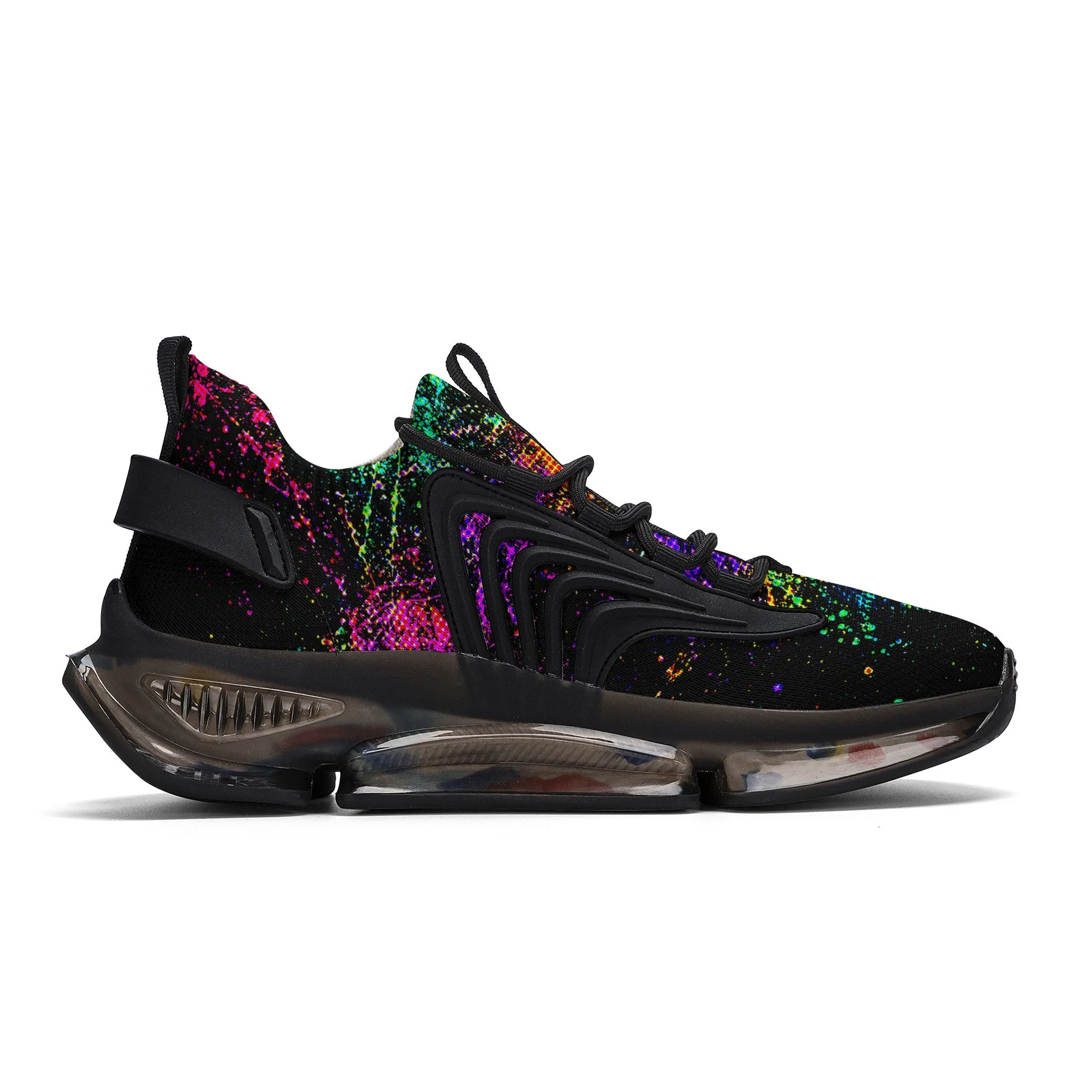 Painters Splatter React Sneakers - Black