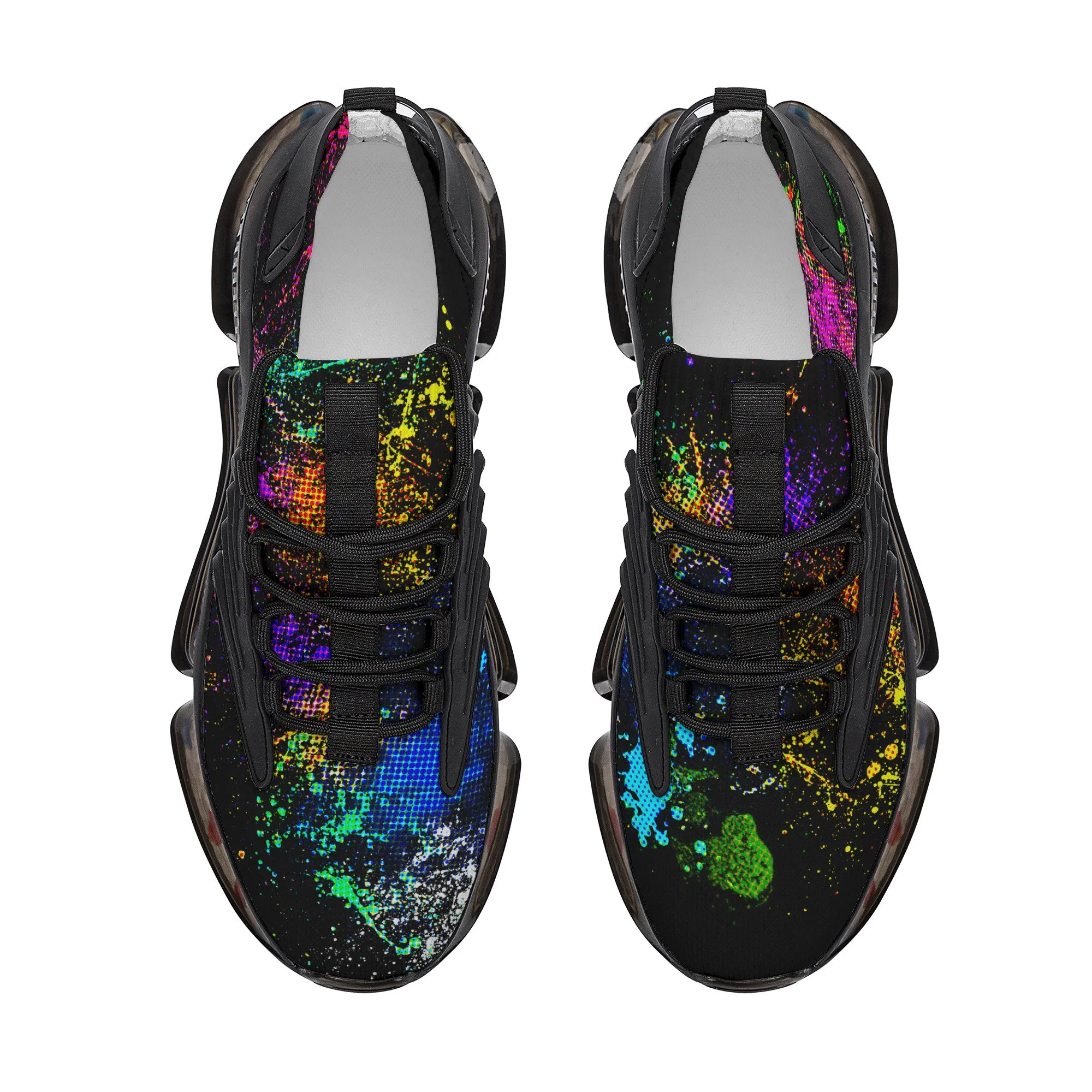 Painters Splatter React Sneakers - Black