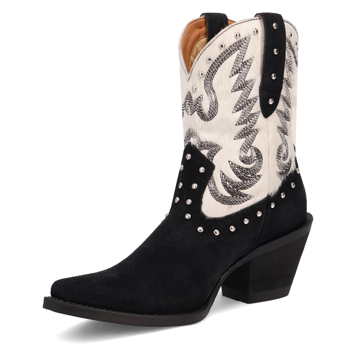 Rodeo Queen Black Suede Leather Boot (DS)