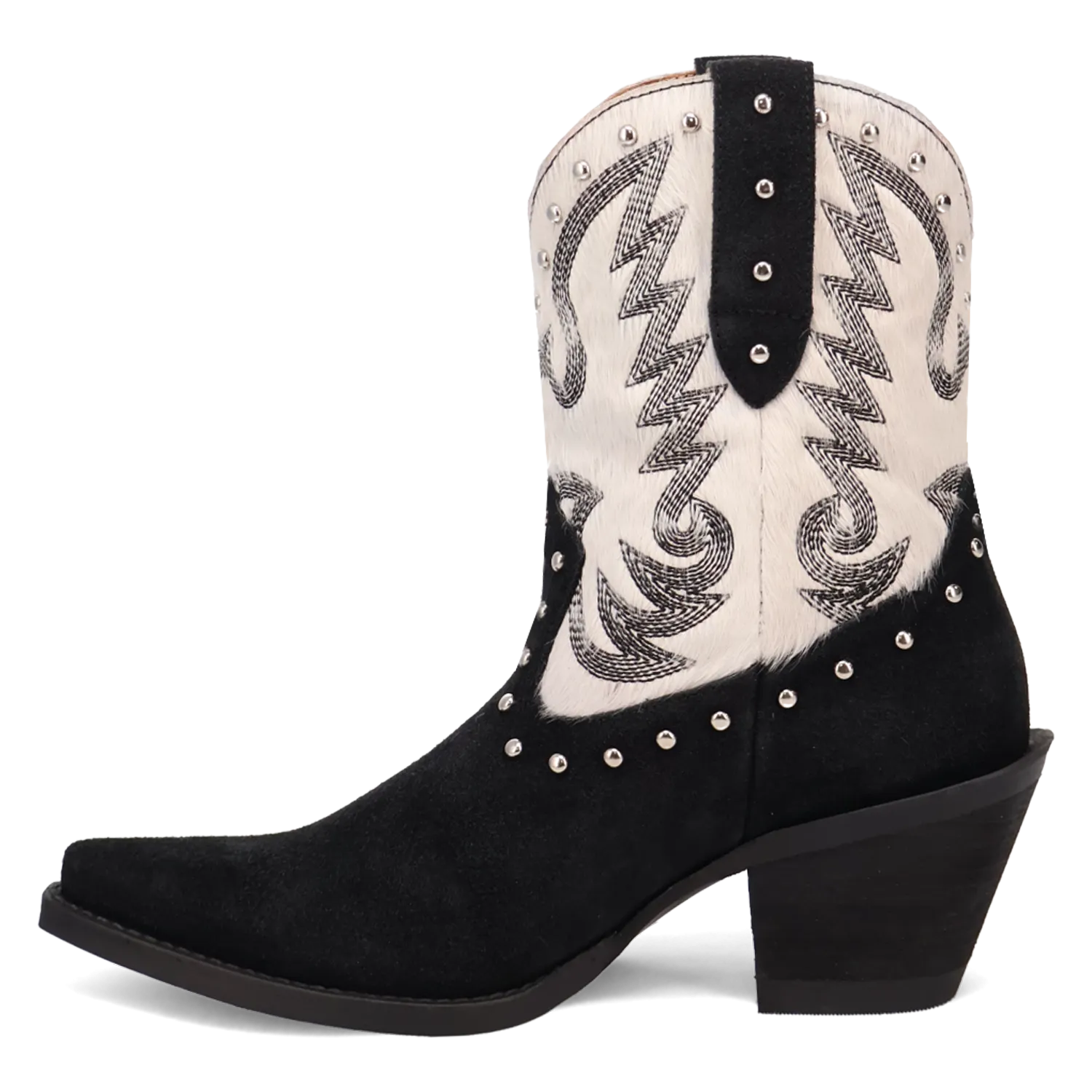 Rodeo Queen Black Suede Leather Boot (DS)