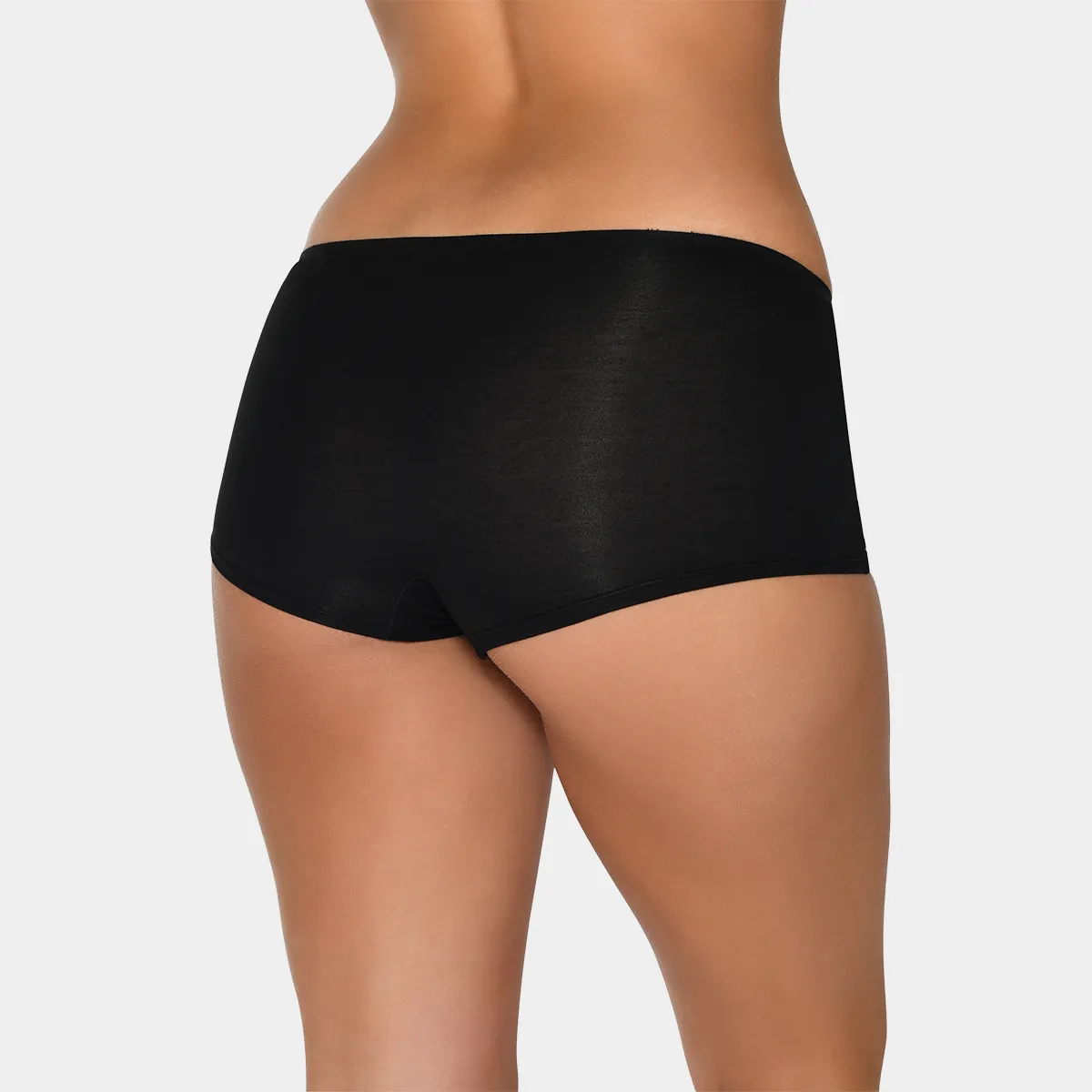 Sorte bambus hotpants