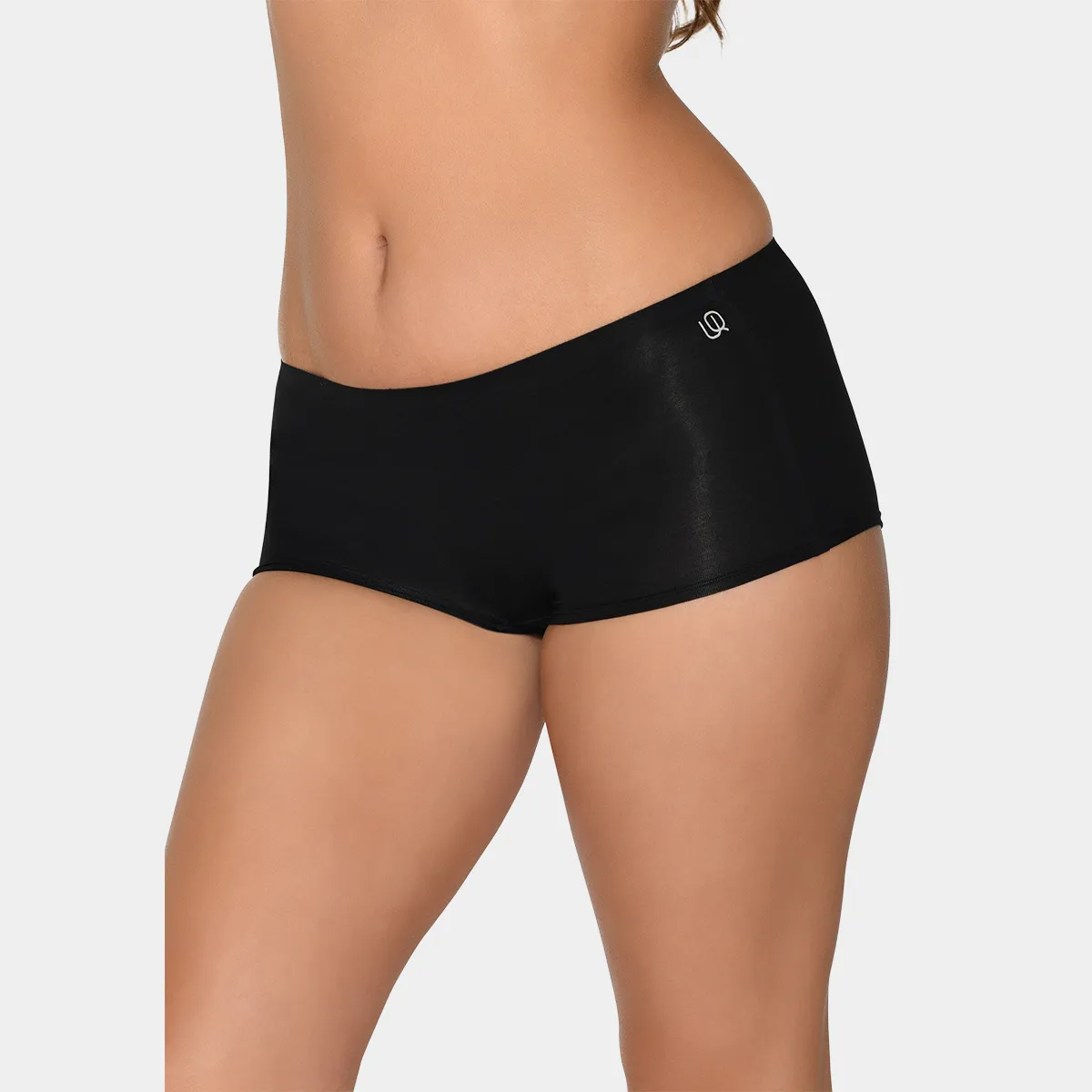 Sorte bambus hotpants