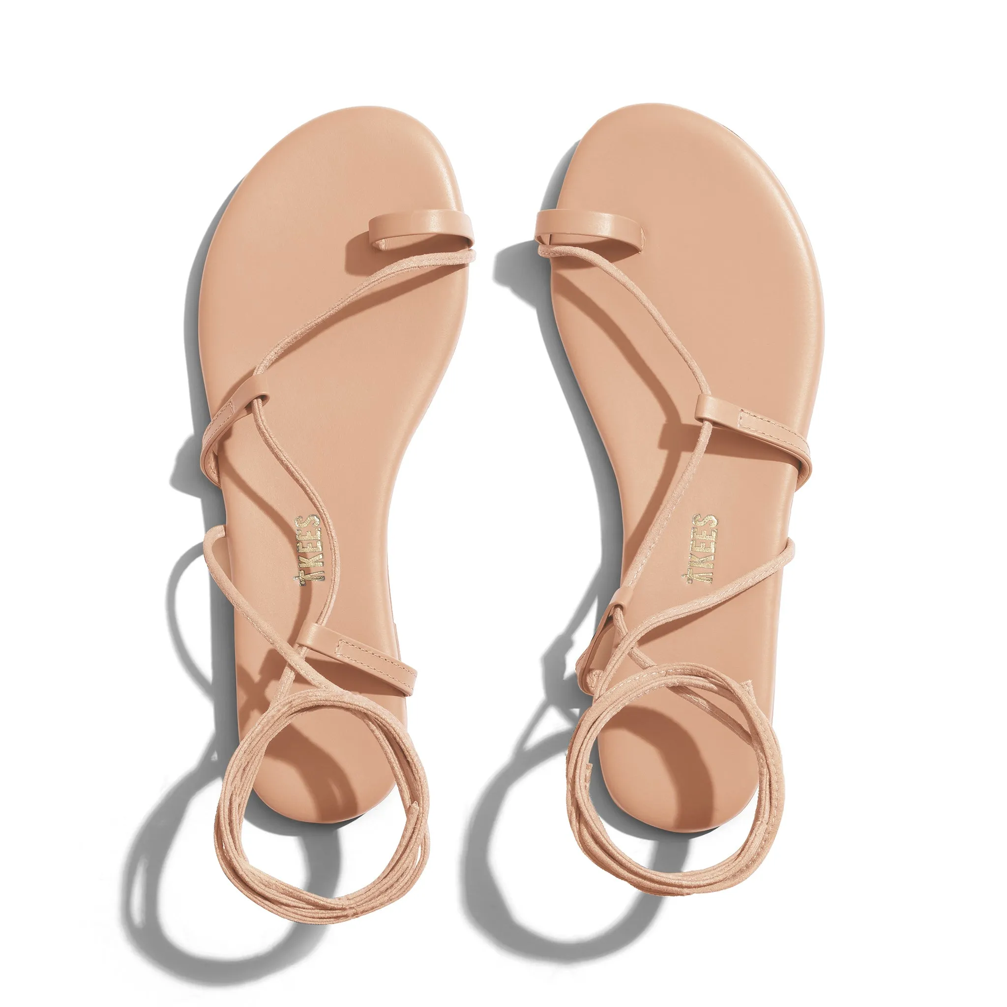 Tkees Jo flip-flops from brazilian leather in  Purdy